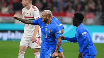 Italia derrotó 2-0 a Hungría y clasificó al 'Final Four' de la UEFA Nations League