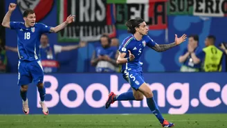 ¡En el último minuto! Italia empató 1-1 con Croacia y pasa a la siguiente fase de la Eurocopa