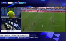 Polémica en Italia: El gol anulado por el VAR que le quitó el triunfo a la Roma - Noticias de masters-1000-roma