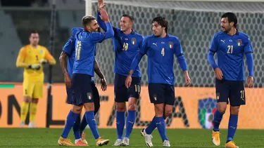 El equipo de Mancini enfrentará a Polonia el domingo15 por la UEFA Nations League. | Foto: Twitter