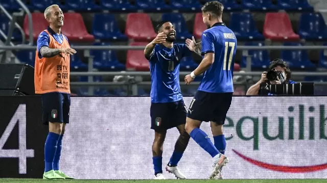 Italia goleó 4-0 a República Checa a una semana de abrir la Eurocopa 