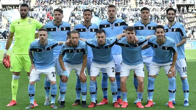 Lazio está ubicado en el segundo puesto de la detenida Serie A. | Foto: Facebook