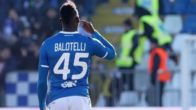 Italia: Mario Balotelli volvió a ser víctima de cánticos racistas