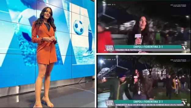 Italia: Reportera acosada en pleno enlace en vivo denuncia que sufre amenazas