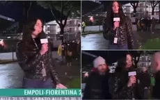 Italia: Reportera sufrió en vivo de acoso sexual tras el Empoli-Fiorentina - Noticias de empoli