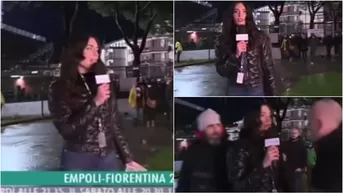 Italia: Reportera sufrió en vivo de acoso sexual tras el Empoli-Fiorentina