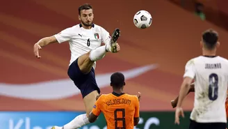 Italia venció 1-0 de visita a Holanda por la UEFA Nations League