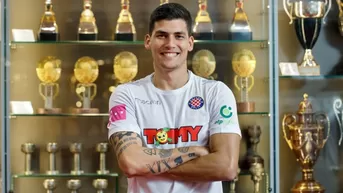 Iván Bulos jugará en Croacia: el delantero fichó por el Hajduk Split