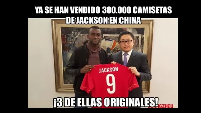 Jackson Martínez y el meme de su llegada al fútbol de China-foto-2