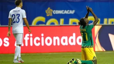 Jamaica sorprendió al anfitrión. (AFP)