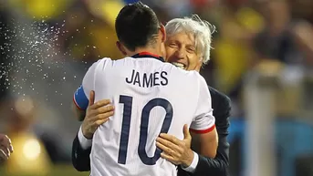 James Rodríguez dedicó emotivo mensaje a José Pékerman, ex DT de Colombia