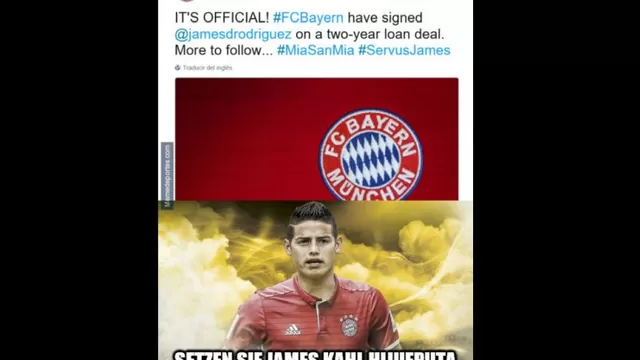 James Rodríguez llegó al Bayern Munich y protagonizó estos memes-foto-2