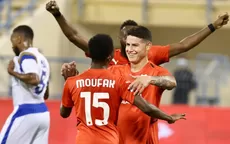 ¡Zurdazo y a celebrar! James Rodríguez marcó su primer gol con el Al-Rayyan - Noticias de al-fateh