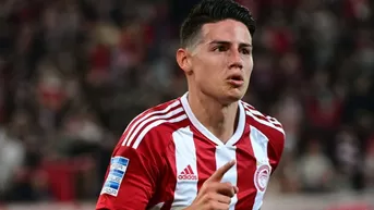 James Rodríguez rescindió contrato de mutuo acuerdo con Olympiakos