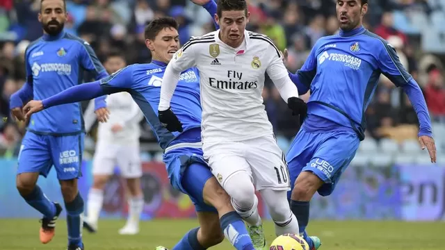 James Rodríguez y dos geniales asistencias para Cristiano y Bale