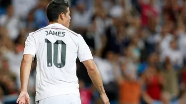 James Rodríguez y el genial taconazo para habilitar a Gareth Bale