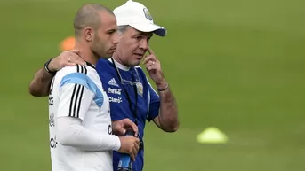 Javier Mascherano publicó un sentido mensaje por la muerte de Alejandro Sabella