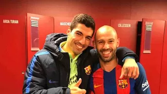 Javier Mascherano se retiró del fútbol y Luis Suárez lo despidió con emotivo mensaje