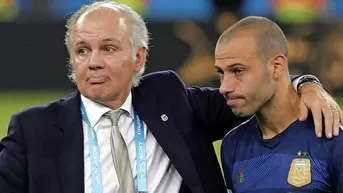 Javier Mascherano y una desgarradora foto de su despedida a Alejandro Sabella