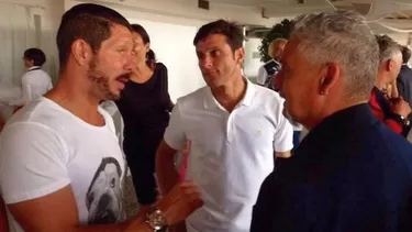 Javier Zanetti: &quot;Simeone quiere ir al Inter, pero tenemos a Mancini&quot;