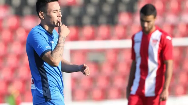 Jean Deza anotó en el triunfo del Levski Sofia por la Copa de Bulgaria