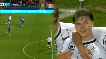 Jefferson Cáceres brilló con asistencia en partido de Dunfermline