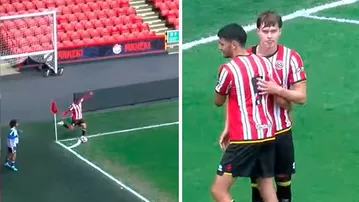 Cáceres generó el 3-0 de Sheffield United sobre Colchester