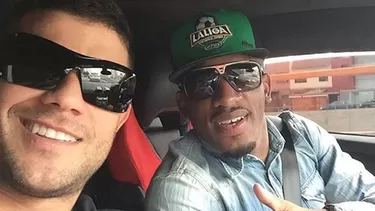 Farf&amp;aacute;n y Yaco Eskenazi en una de las visitas de la &amp;#039;Foquita&amp;#039; en Lima. | Foto: Instagram