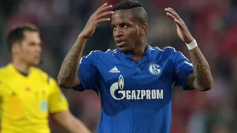 Jefferson Farfán salió lesionado en la caída del Schalke ante Mainz