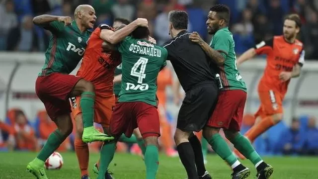Jefferson Farfán se disculpó por protagonizar bronca en Copa de Rusia-foto-1