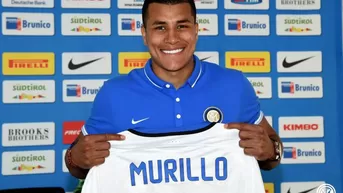 Jeison Murillo fue presentado oficialmente en el Inter de Milán