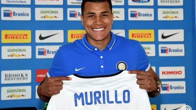 Jeison Murillo fue presentado oficialmente en el Inter de Milán
