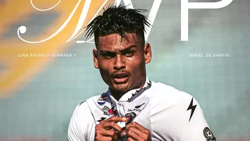 Jeriel De Santis marcó un golazo y le dio el triunfo a Caracas