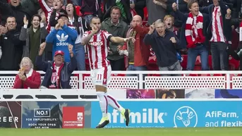 Jesé dio la victoria al Stoke City ante Arsenal en su debut en la Premier