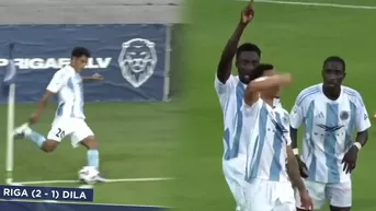 Joao Grimaldo se lució con gran asistencia en triunfo de Riga FC