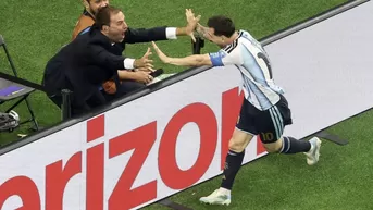 Joaquín Bruno, el periodista viral que celebró el gol argentino con Lionel Messi