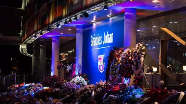 Johan Cruyff: 60,525 personas despidieron al ídolo azulgrana en el Camp Nou