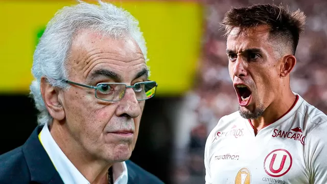 Jorge Fossati le hizo un pedido a Martín Pérez Guedes / Foto: Universitario