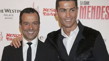 Jorge Mendes tasó en exorbitante cifra a Cristiano Ronaldo