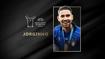 Jorginho, del Chelsea, fue elegido jugador del año de la UEFA