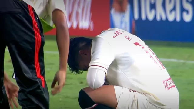 José Rivera se mostró desconsolado tras eliminación de Universitario / Foto: Captura / Video: ESPN