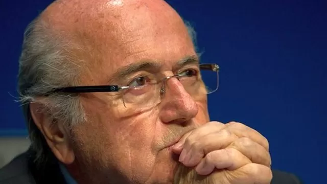 Joseph Blatter se pronunció sobre el escándalo de corrupción en la FIFA