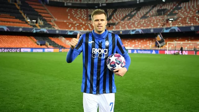 Josip Ilicic, delantero esloveno de 28 años. | Foto: AFP/Video: YouTube