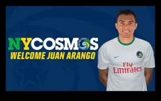 Juan Arango seguirá su carrera en el Cosmos de Nueva York de la NASL - Noticias de nasl