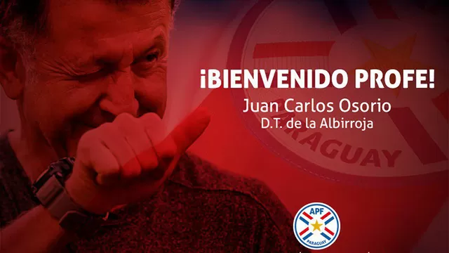 Juan Carlos Osorio es el nuevo entrenador de la selección de Paraguay