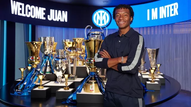 Juan Guillermo Cuadrado. | Foto/Video: @Inter