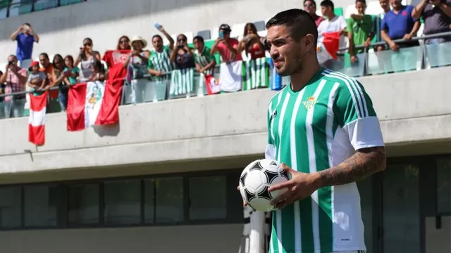 Juan Manuel Vargas es pieza fundamental para Ricardo Gareca (Foto: Betis)