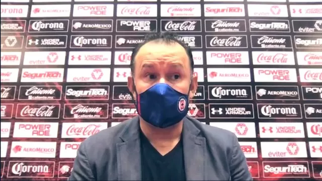 Juan Reynoso tras la derrota del Cruz Azul ante Toluca: &quot;Yo soy el responsable de lo que pasó hoy&quot;