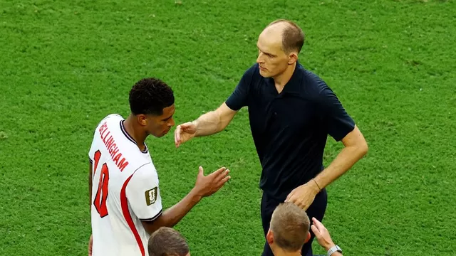 Jude Bellingham lanzó polémico mensaje a Thomas Tuchel por cuestionar triunfo de Inglaterra vs Noruega / Foto: Reuters Marco Bello