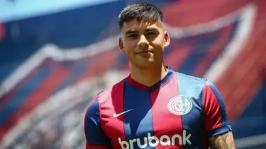 Alex Ibacache fue anunciado como refuerzo de San Lorenzo / Foto: Twitter